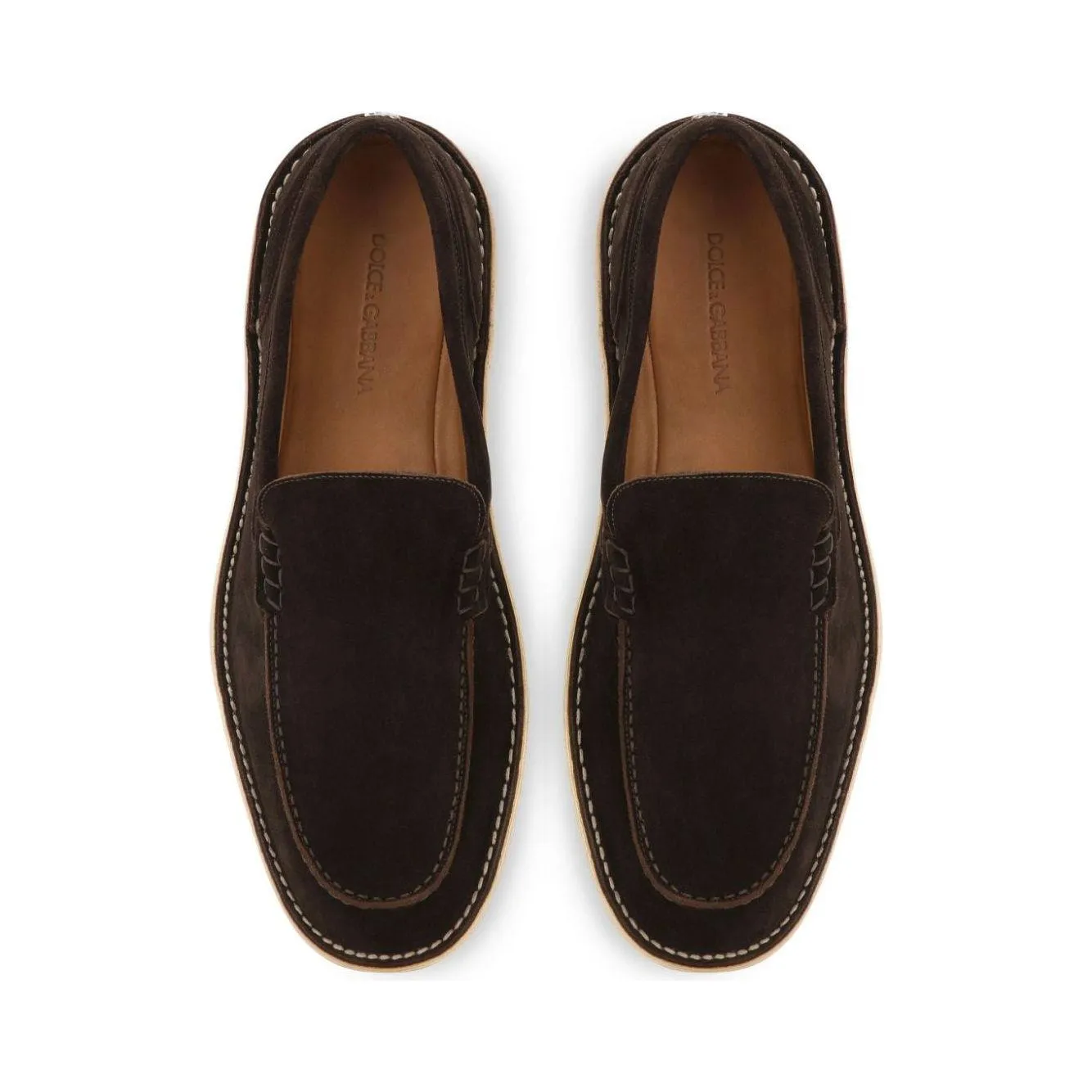 Dolce & Gabbana Flat shoes Brown