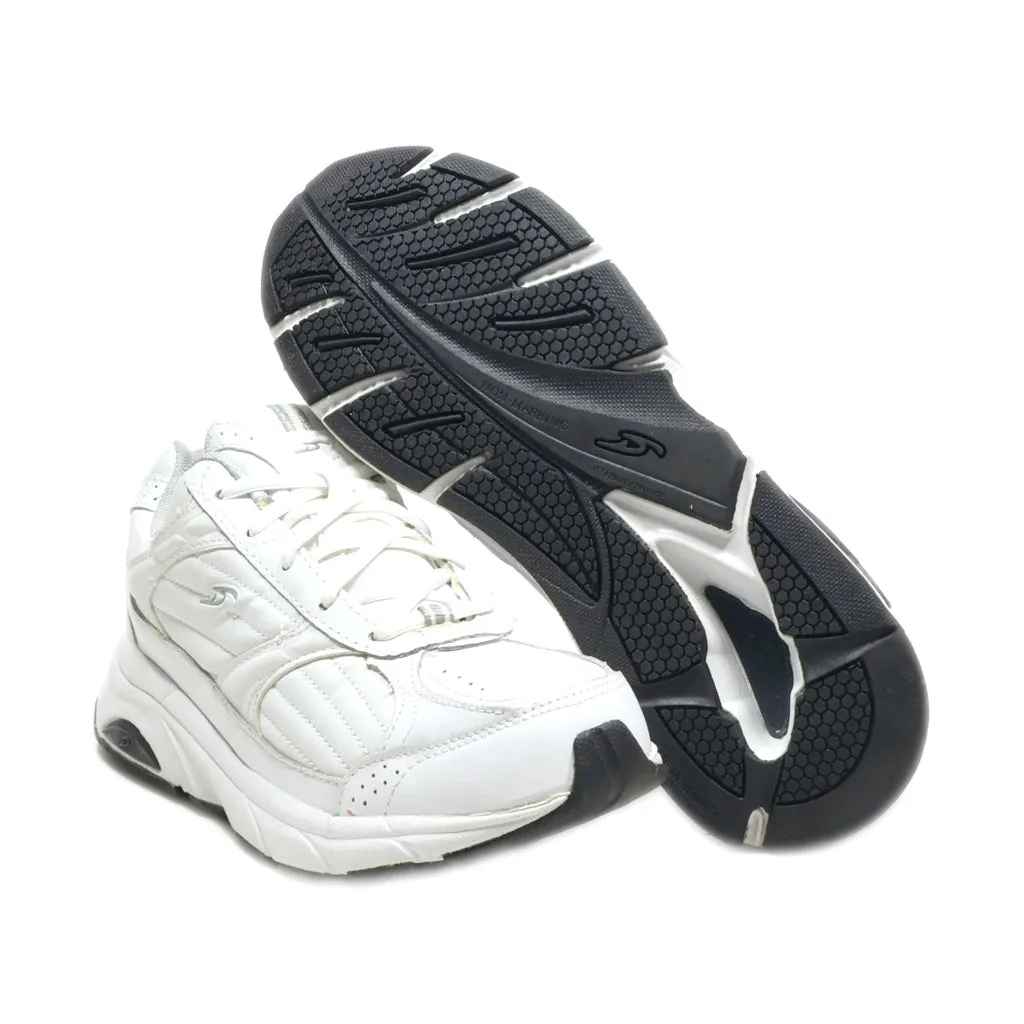 Dr. Scholl'S Sport Shoes Leather White Colour For Men