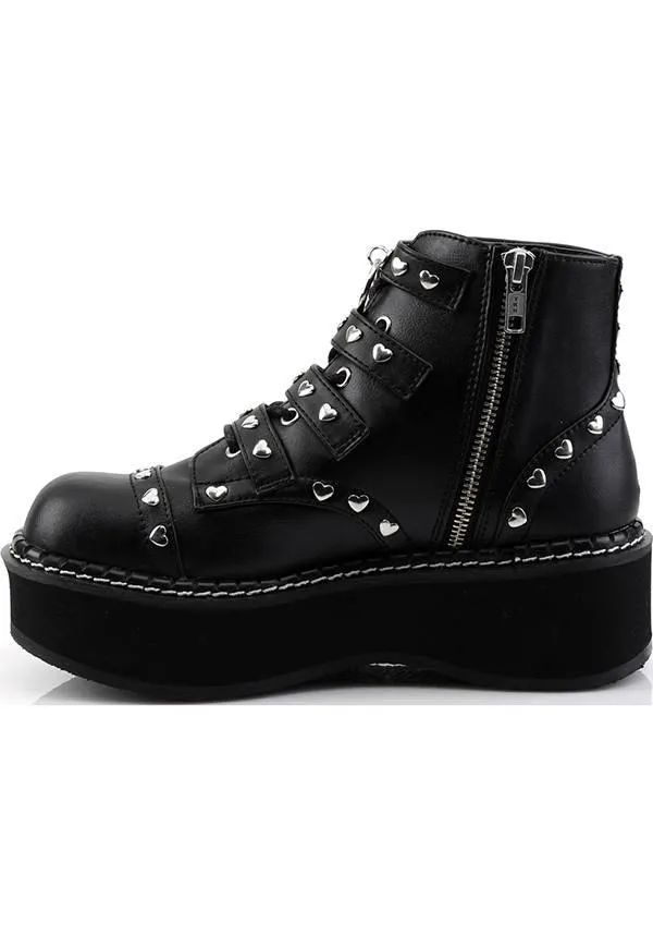 EMILY-315 [Black] | BOOTS [IN STOCK]