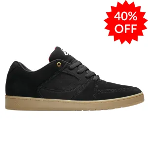 eS Skateboarding Accel Slim Black / Gum Skate Shoes