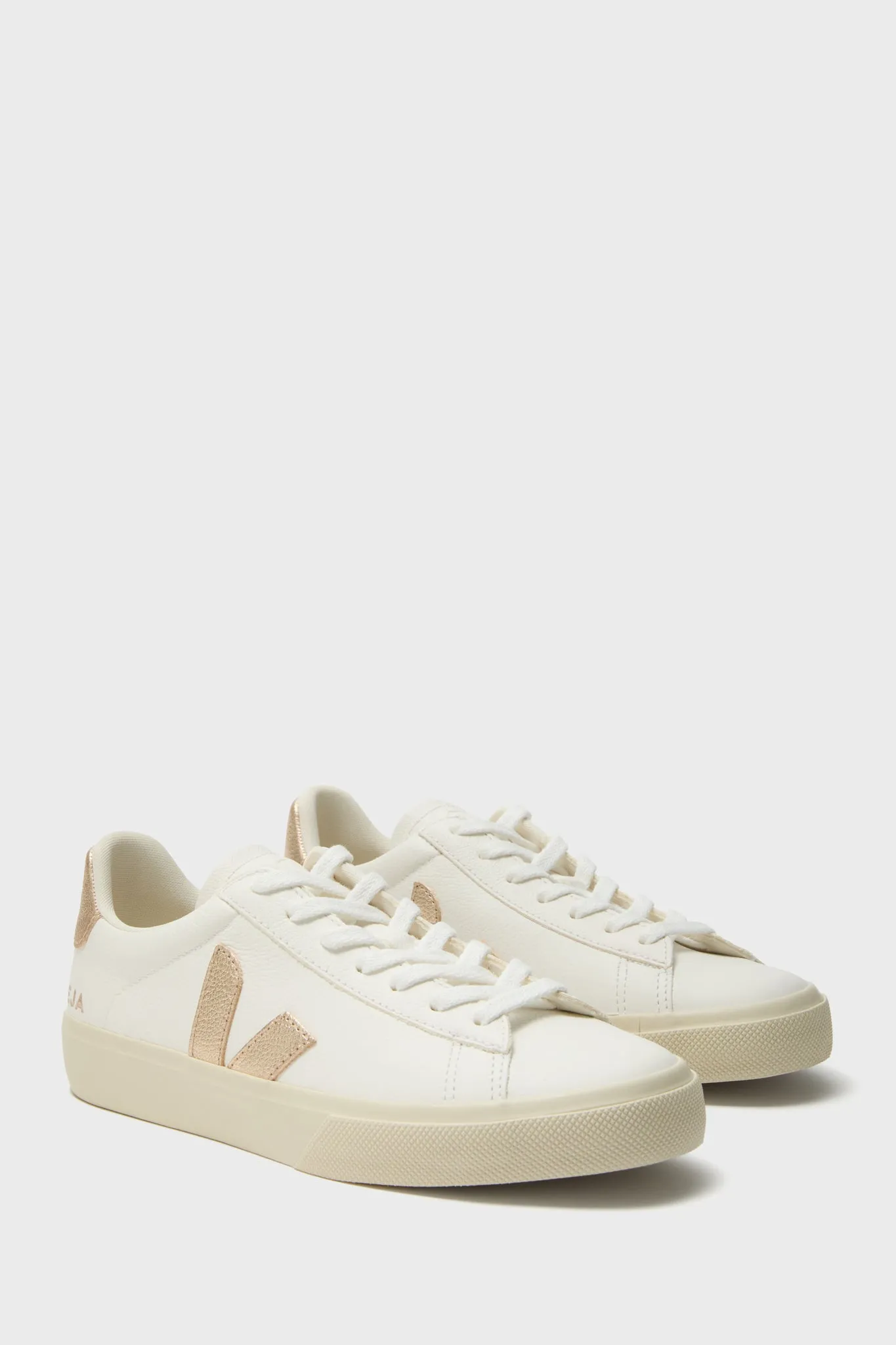 Extra White Platine Campo Sneakers