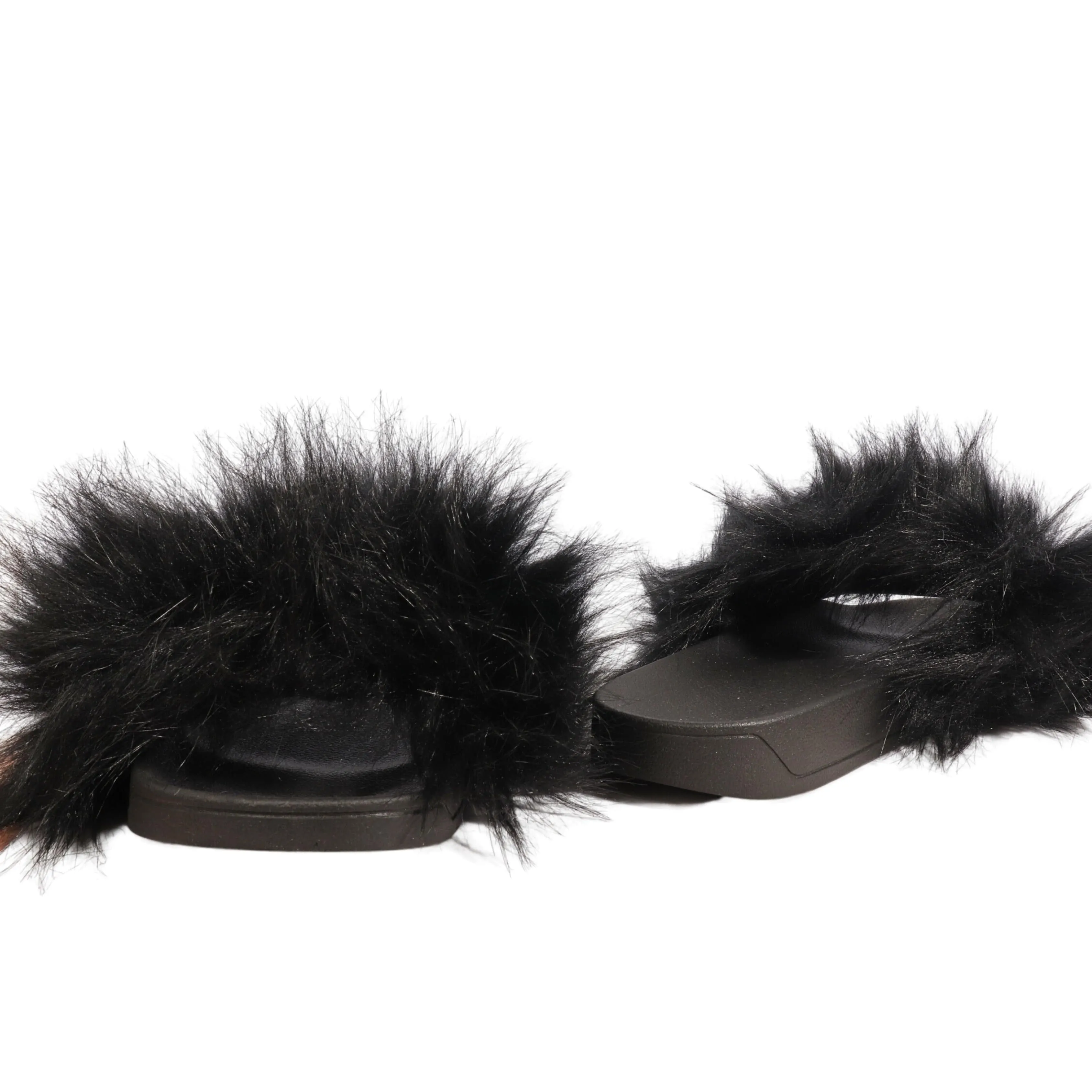 Fashion Thirsty Marabou Slider Slipper