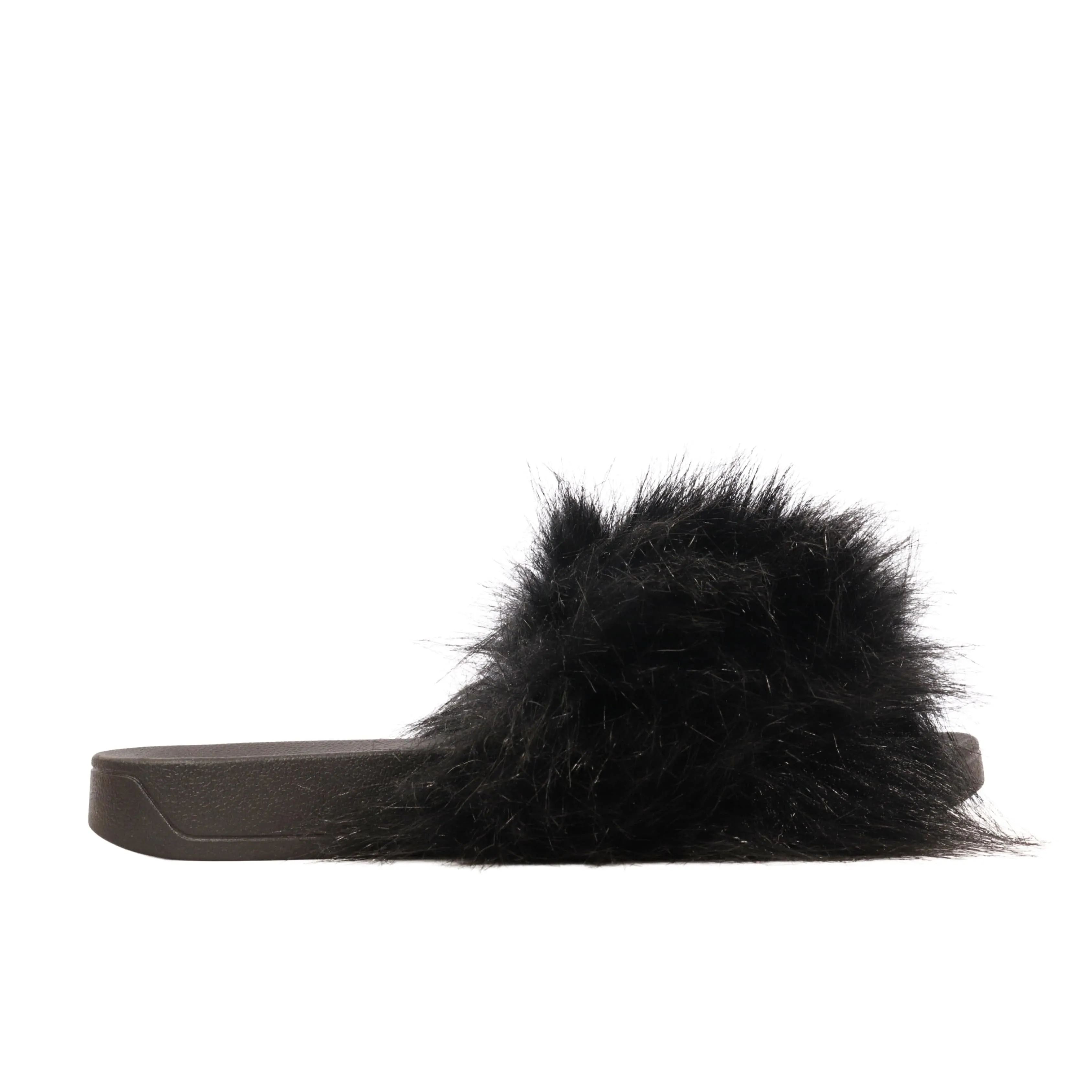 Fashion Thirsty Marabou Slider Slipper