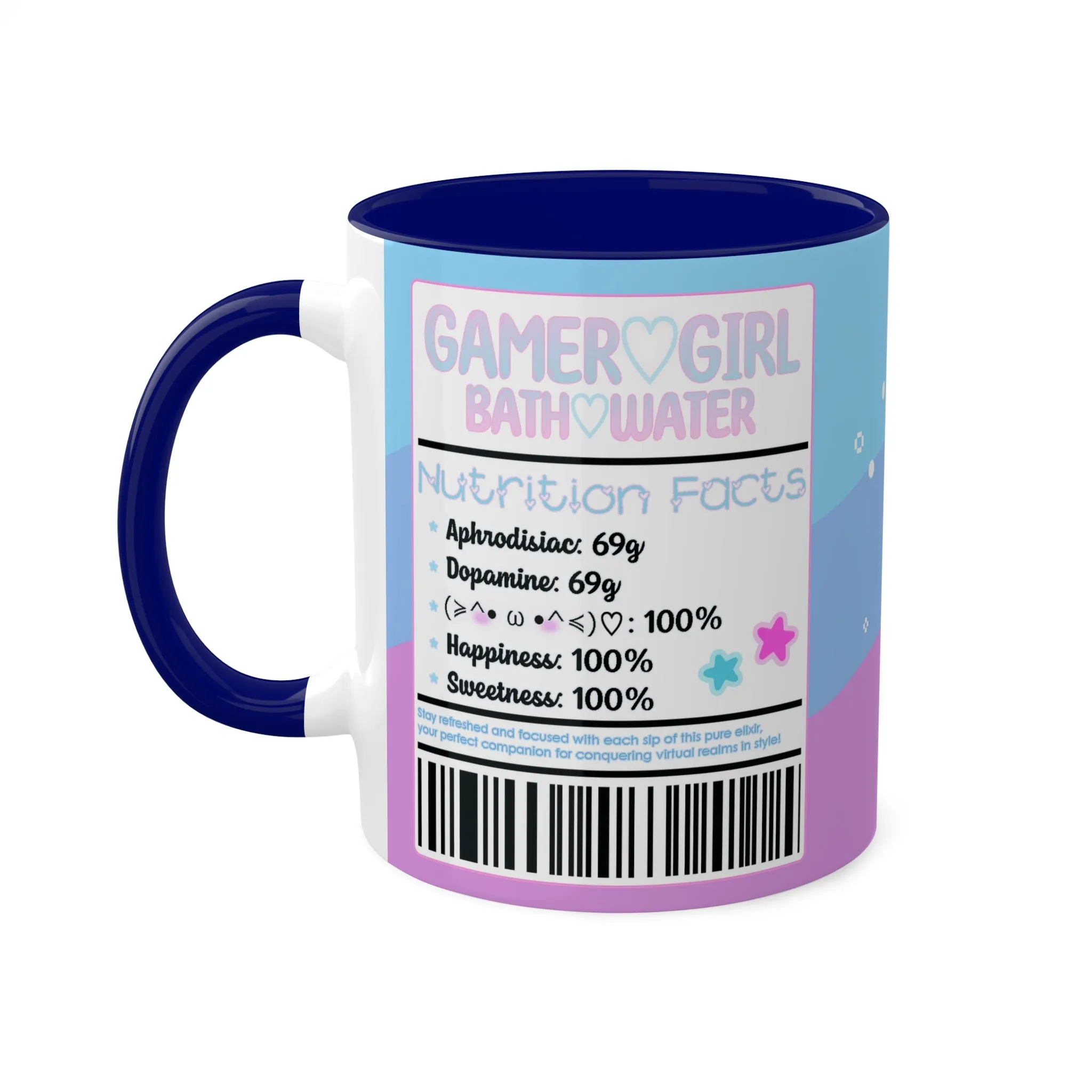 GAMER GIRL Bath Water Colorful Mugs, 11oz