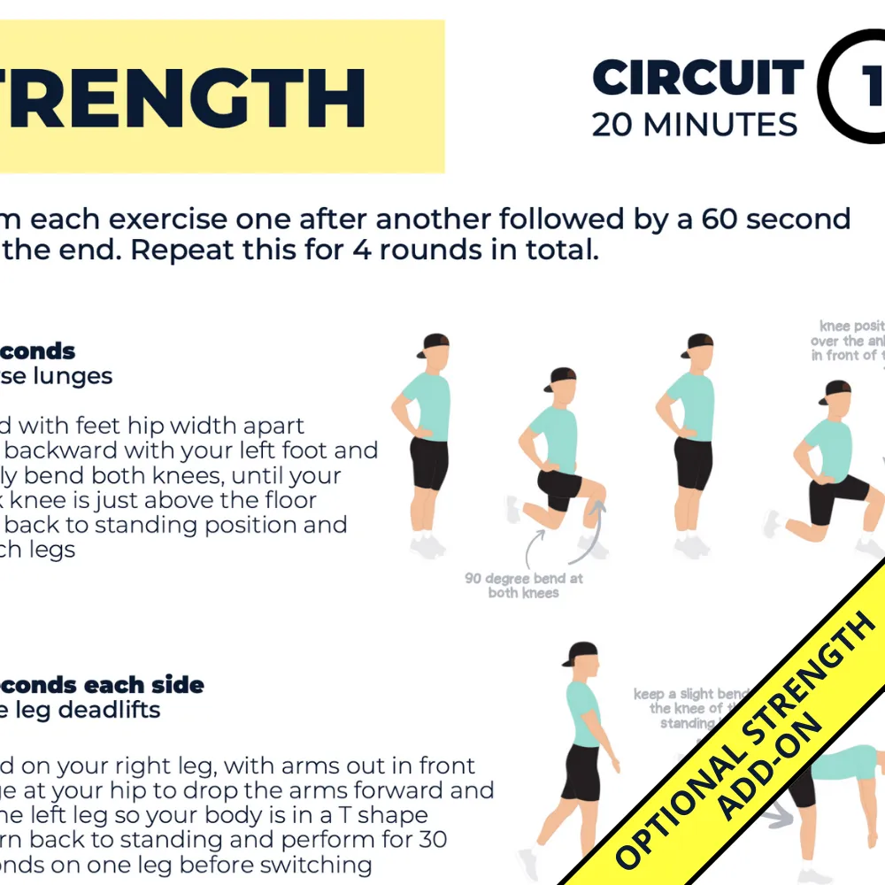 Half Marathon Plan Advanced - L4