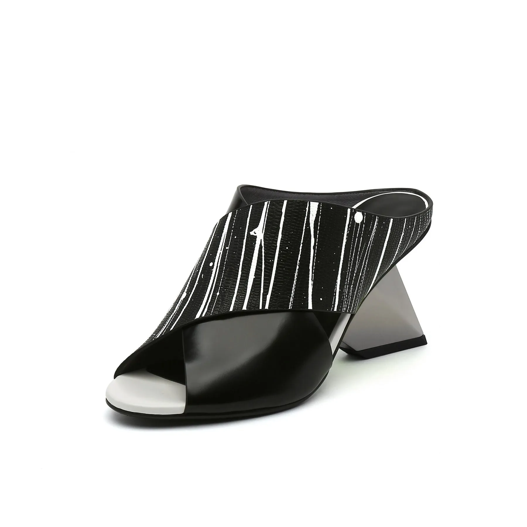 Haute Criss Cross Open Toe Sandals