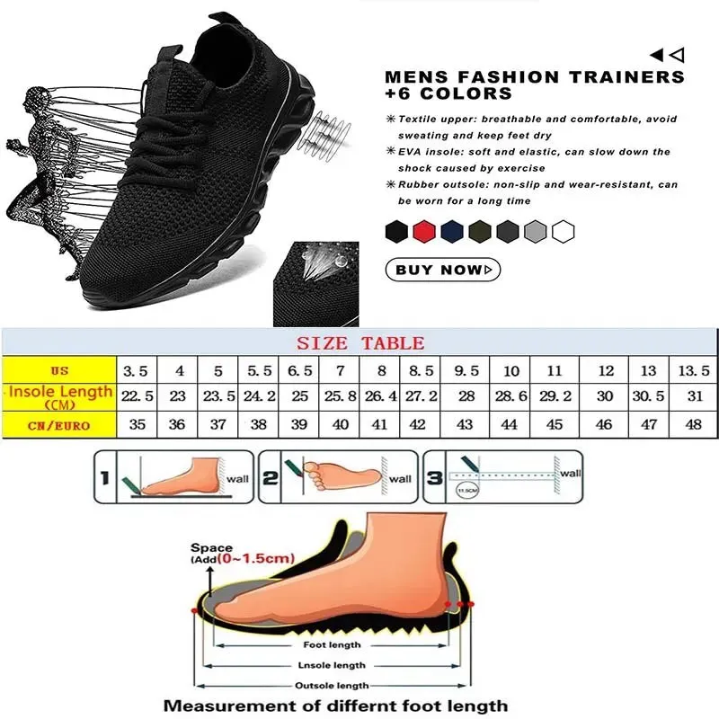 Hnzxzm Men Casual Sport Shoes Light Sneakers White Outdoor Breathable Mesh Black Running Shoes Athletic Jogging Tennis Shoes