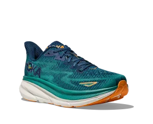 Hoka Mens Trainer Clifton 9 Midnight/Oceanic