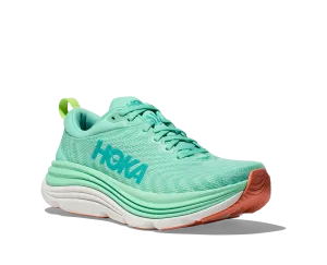 Hoka Womens Trainer Gaviota 5 Harbor Seafoam/Electric Aqua