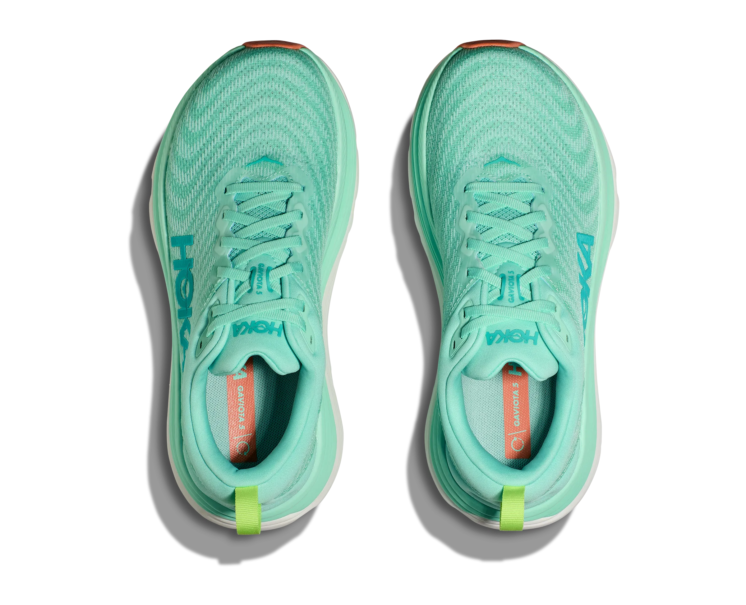 Hoka Womens Trainer Gaviota 5 Harbor Seafoam/Electric Aqua