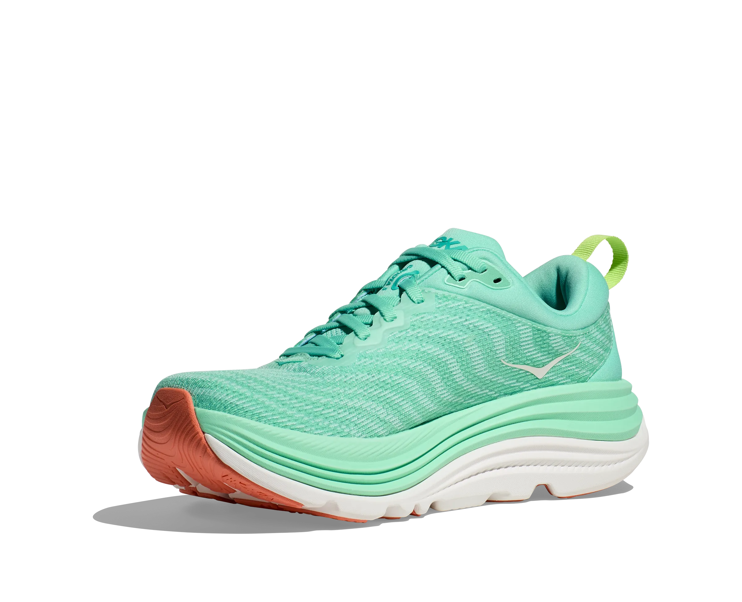 Hoka Womens Trainer Gaviota 5 Harbor Seafoam/Electric Aqua