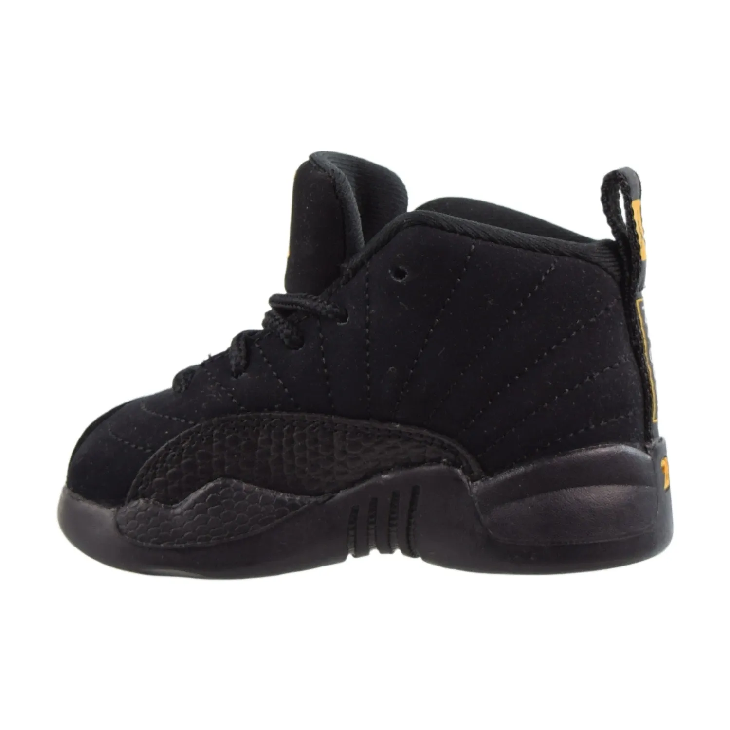 Jordan 12 Retro Black Taxi (TD) Toddler Shoes Retro Black Taxi