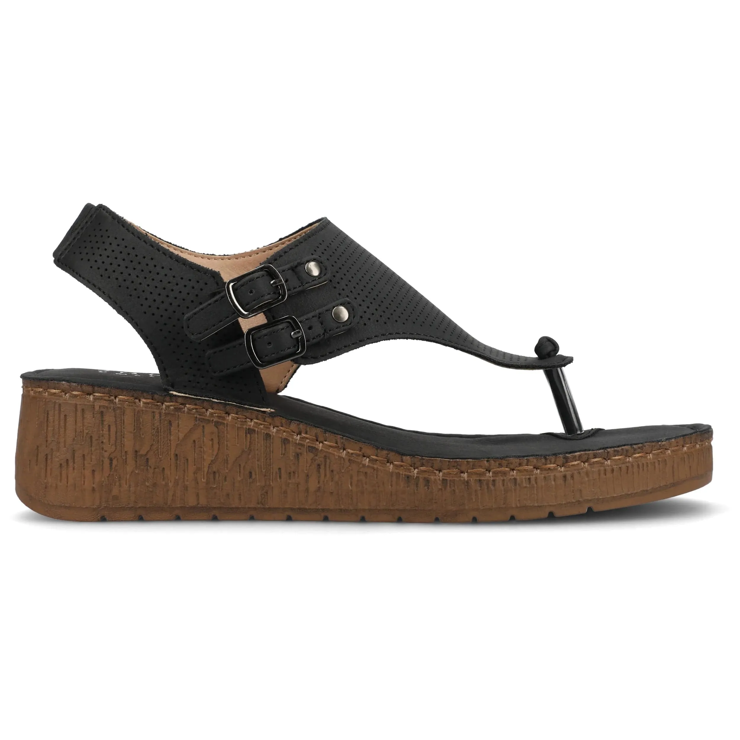 JOURNEE COLLECTION - Mckell Wedge Sandals