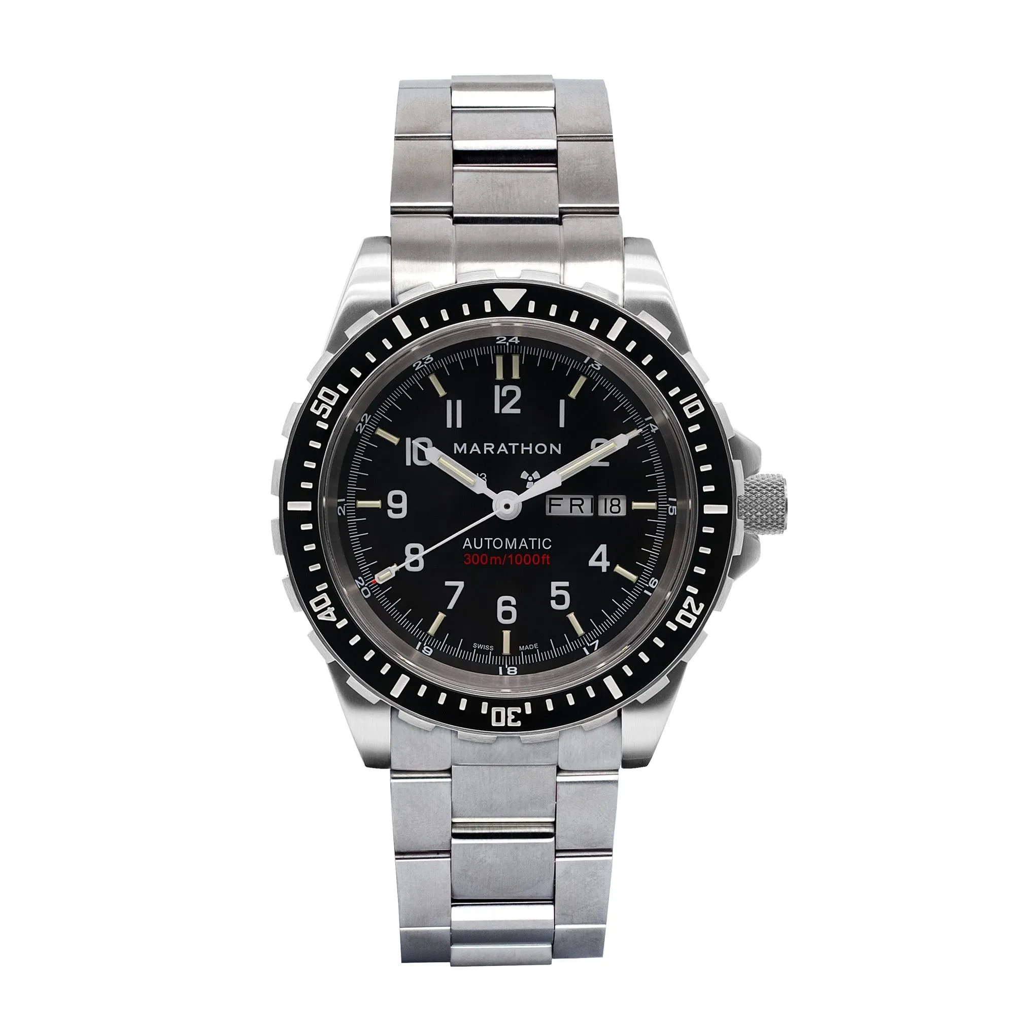 JUMBO DAY/DATE AUTOMATIC (JDD) WITH STAINLESS STEEL BRACELET - 46MM