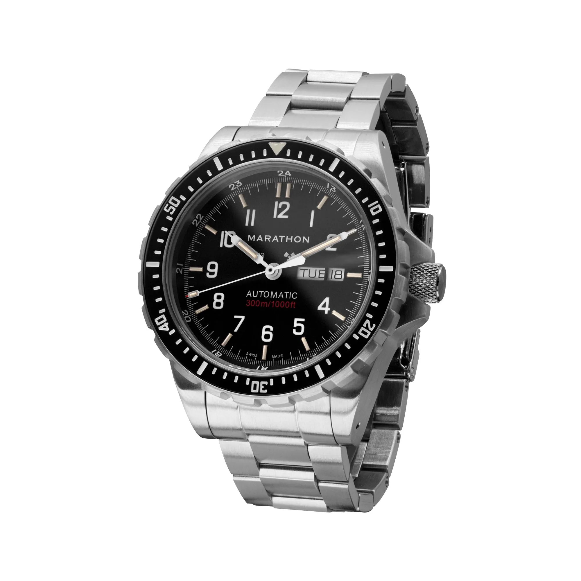 JUMBO DAY/DATE AUTOMATIC (JDD) WITH STAINLESS STEEL BRACELET - 46MM