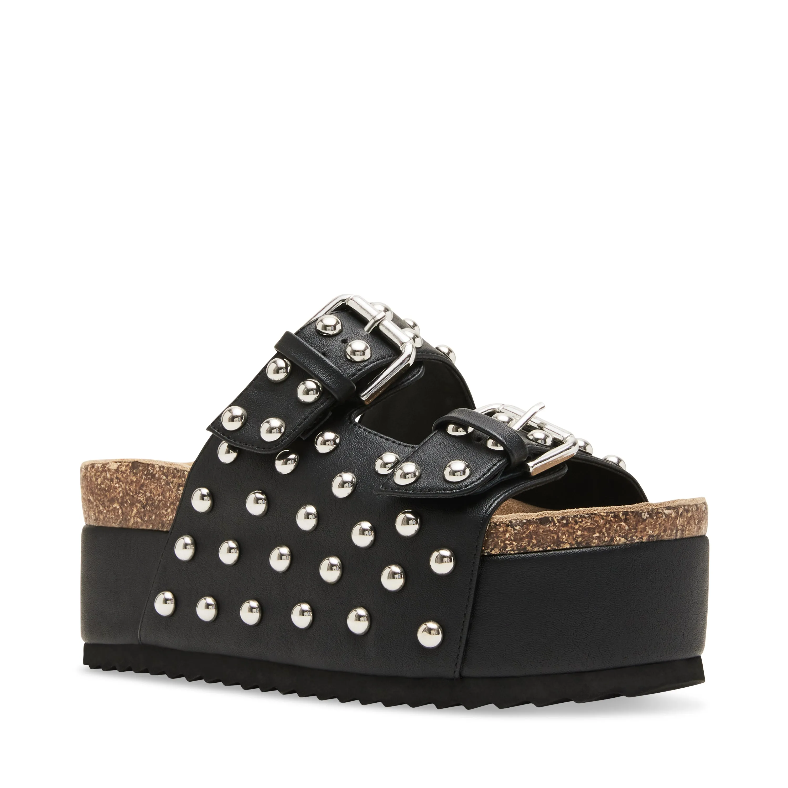 Kali-S Sandal BLACK WITH STUDS