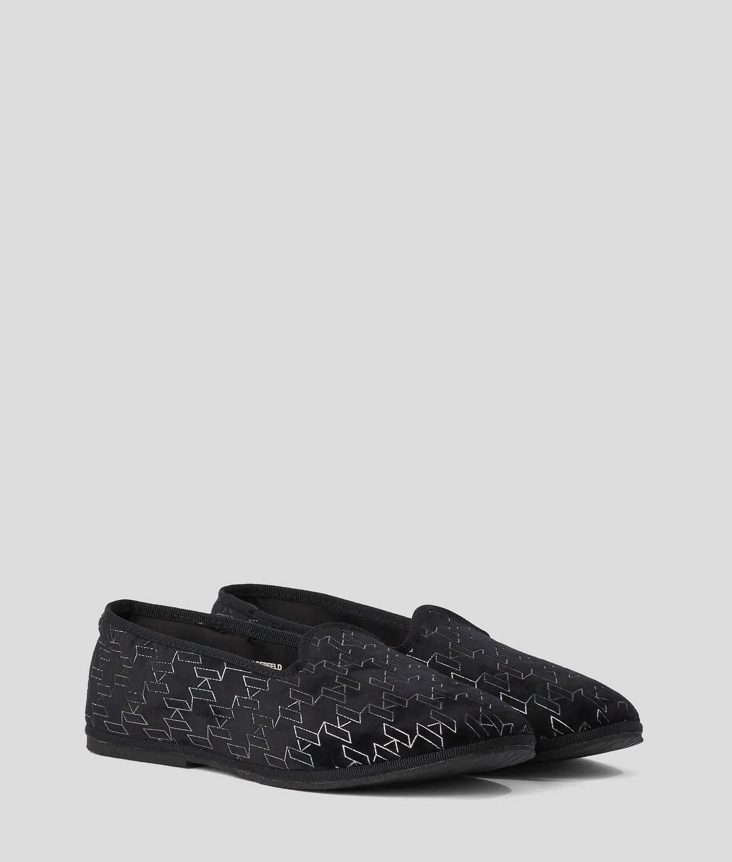 KARL LAGERFELD - KL Monogram Slippers