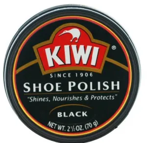 KIWI - Black Shoe Polish Paste Giant Size - 2.5 oz. (70 g)