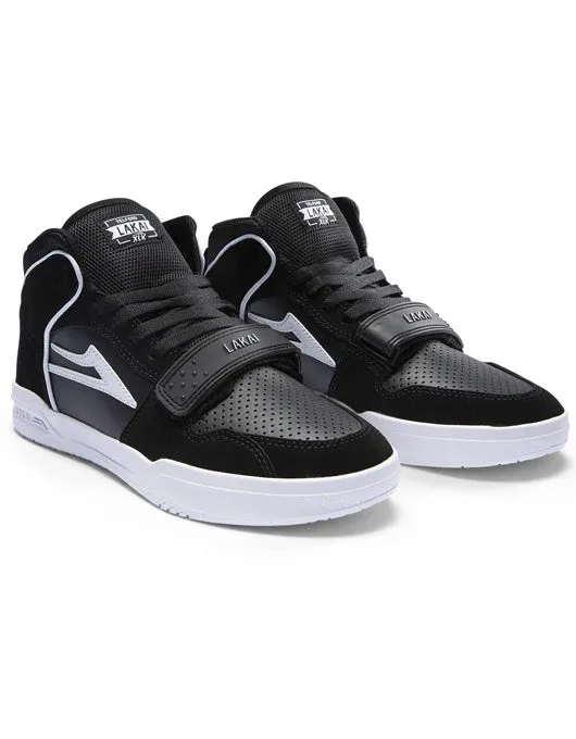 Lakai Telford Mid Shoe | Black Suede