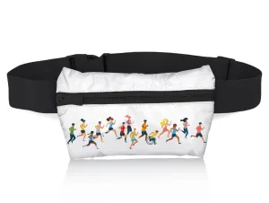 Lay Flat Fanny Pack - Life's a Marathon Runners