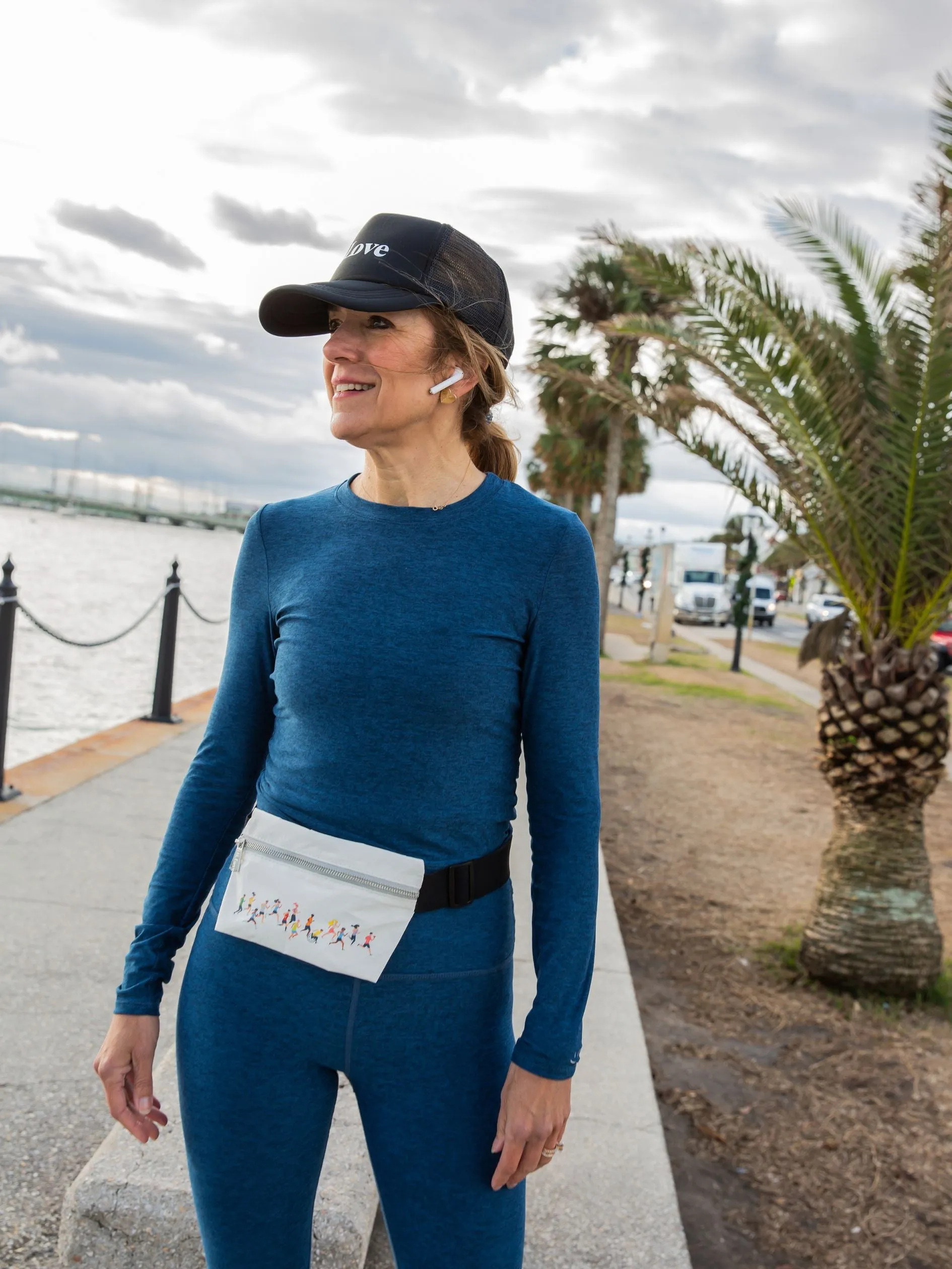 Lay Flat Fanny Pack - Life's a Marathon Runners