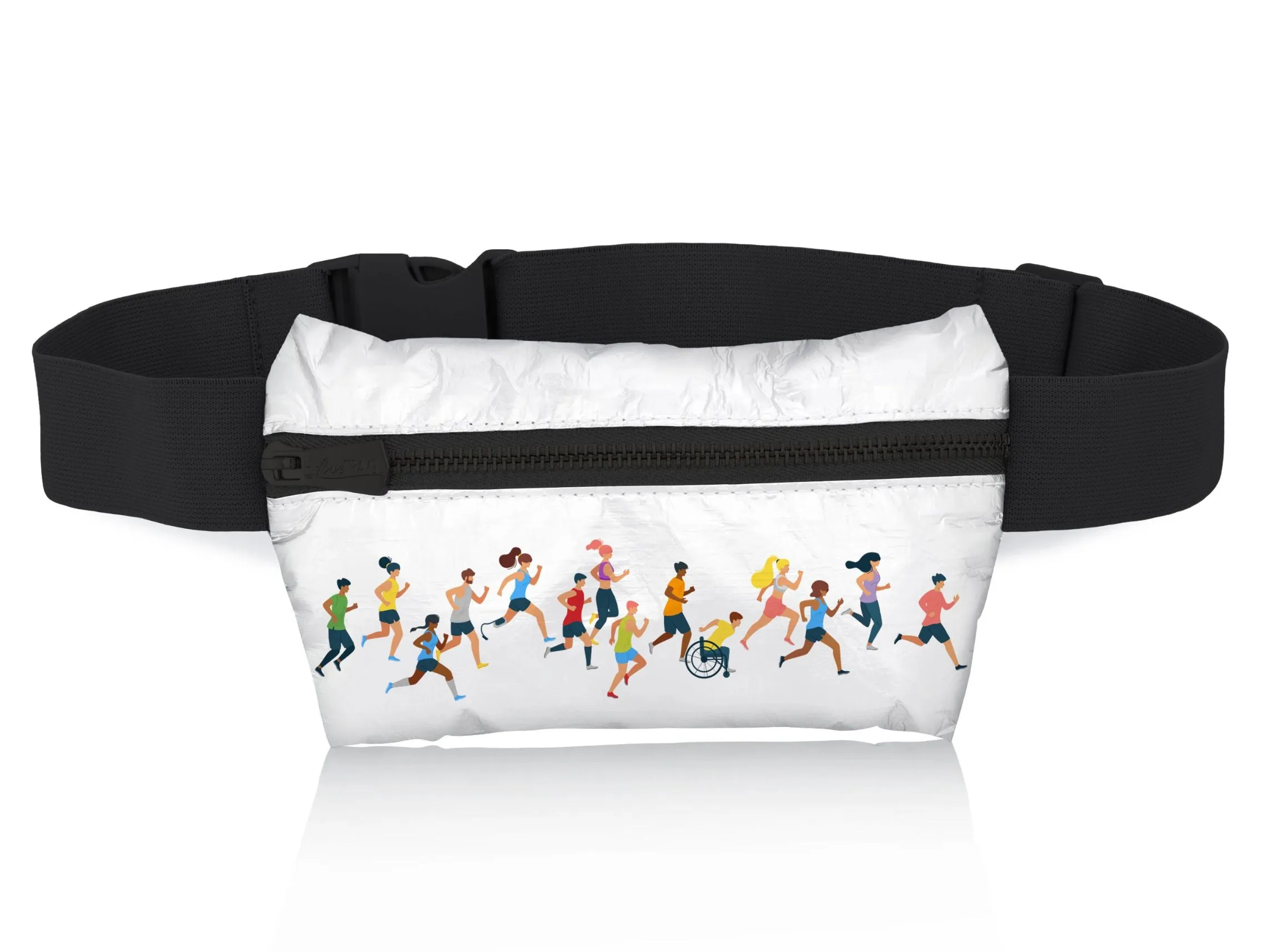 Lay Flat Fanny Pack - Life's a Marathon Runners