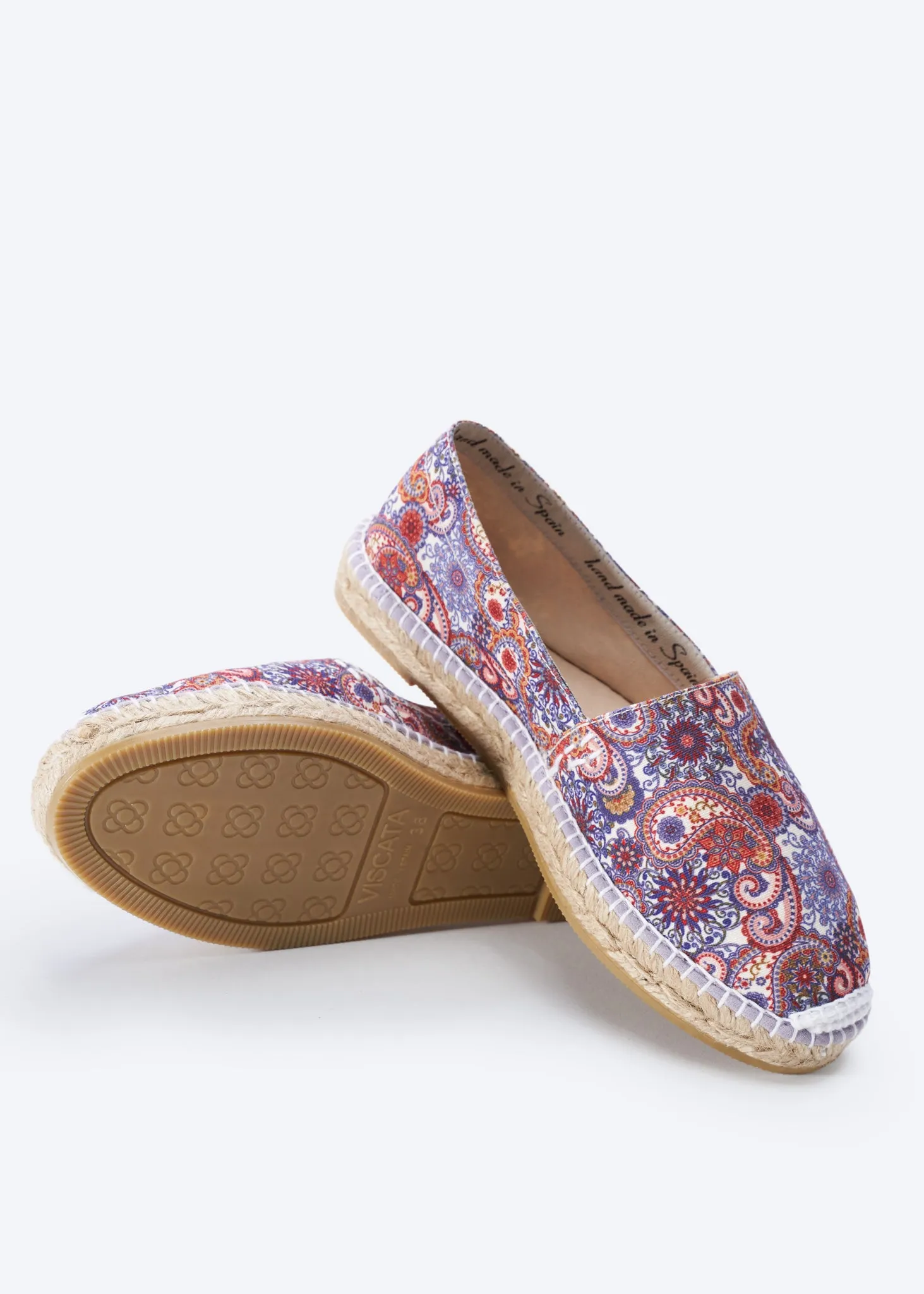 Llafranc Limited Edition Canvas Espadrille Flats