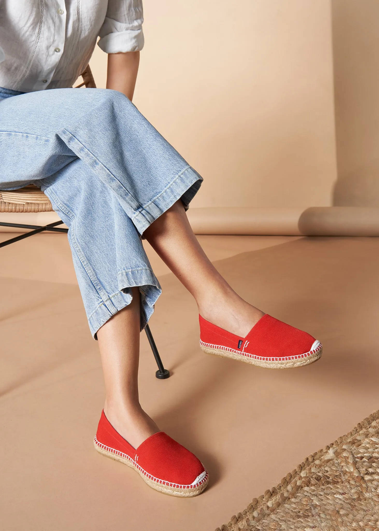 Llafranc Limited Edition Canvas Espadrille Flats