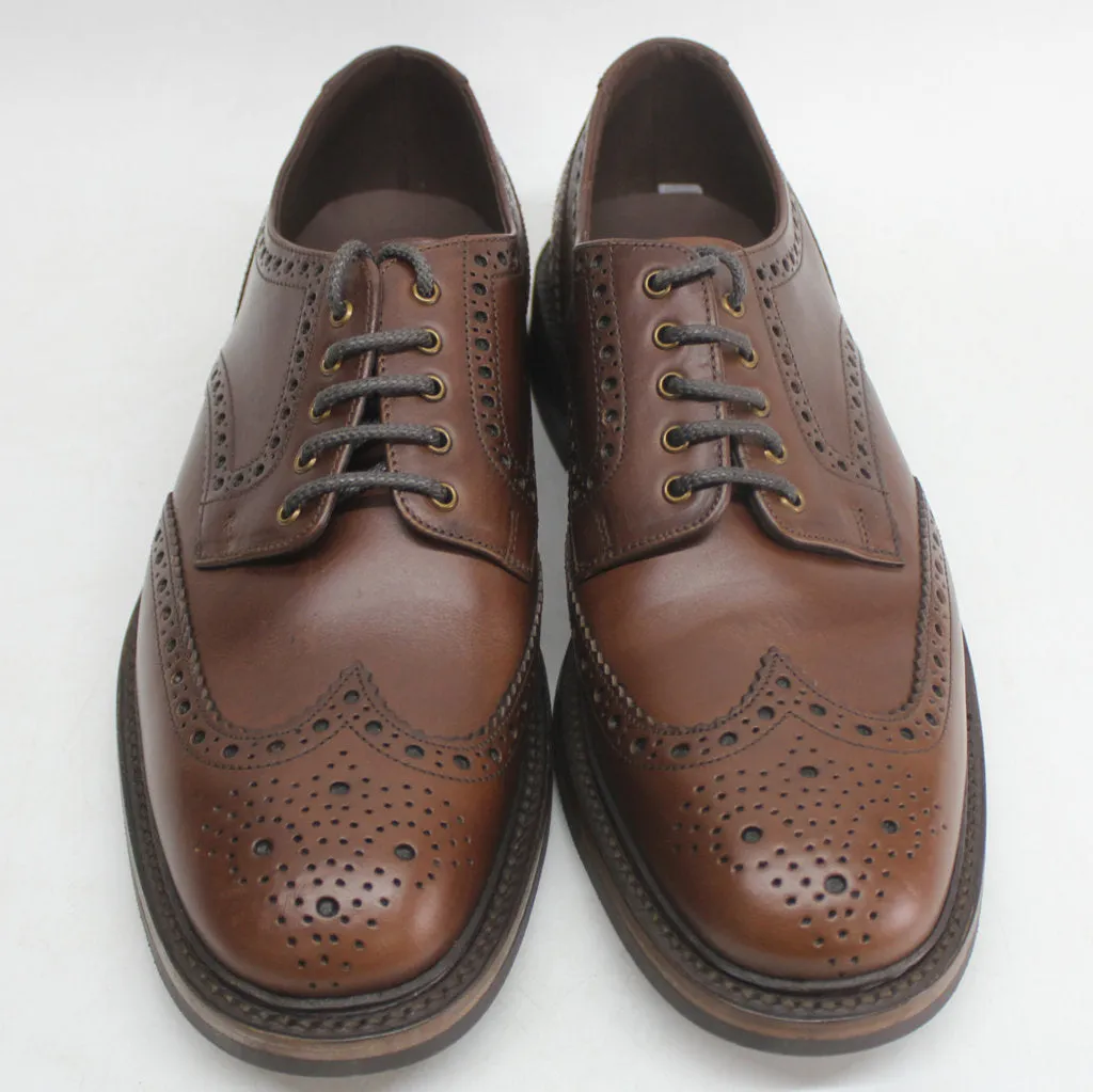 Loake Mens Shoes Chester Casual Low-Profile Goodyear-Welt Lace-Up Leather - UK 8.5