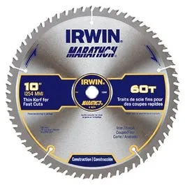 Marathon Circular Saw Blade, Carbide-Tipped, 10-In., 60-Teeth