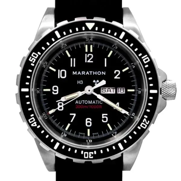 Marathon Jumbo Diver's Automatic (JDD) - 46mm No Government Markings Stainless Steel WW194021