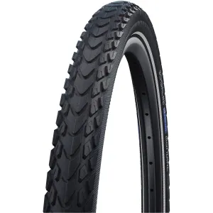 Marathon Mondial Touring-Hybrid Bike Tire - 700 x 35, Clincher, Black/Reflective, Evolution, TravelStar, V-Guard, DoubleDefense