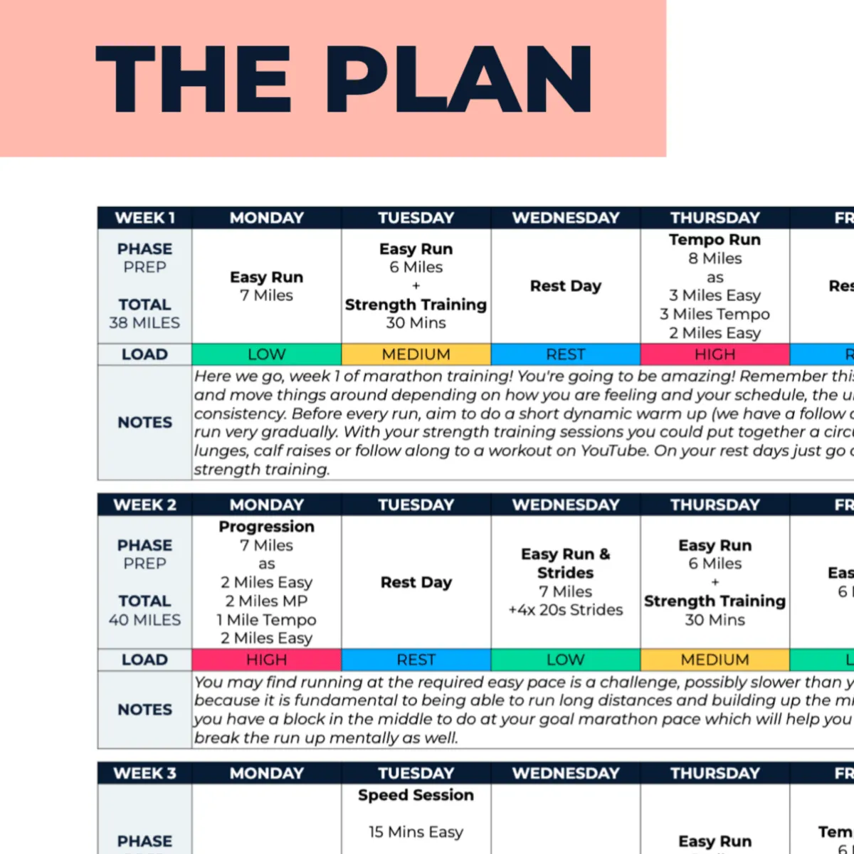 Marathon Plan Advanced - L4