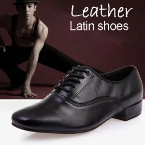 MB221 Standard Mens Ballroom Shoe-Pre Professional -Genuine Leather -Latin - Practice -Competition