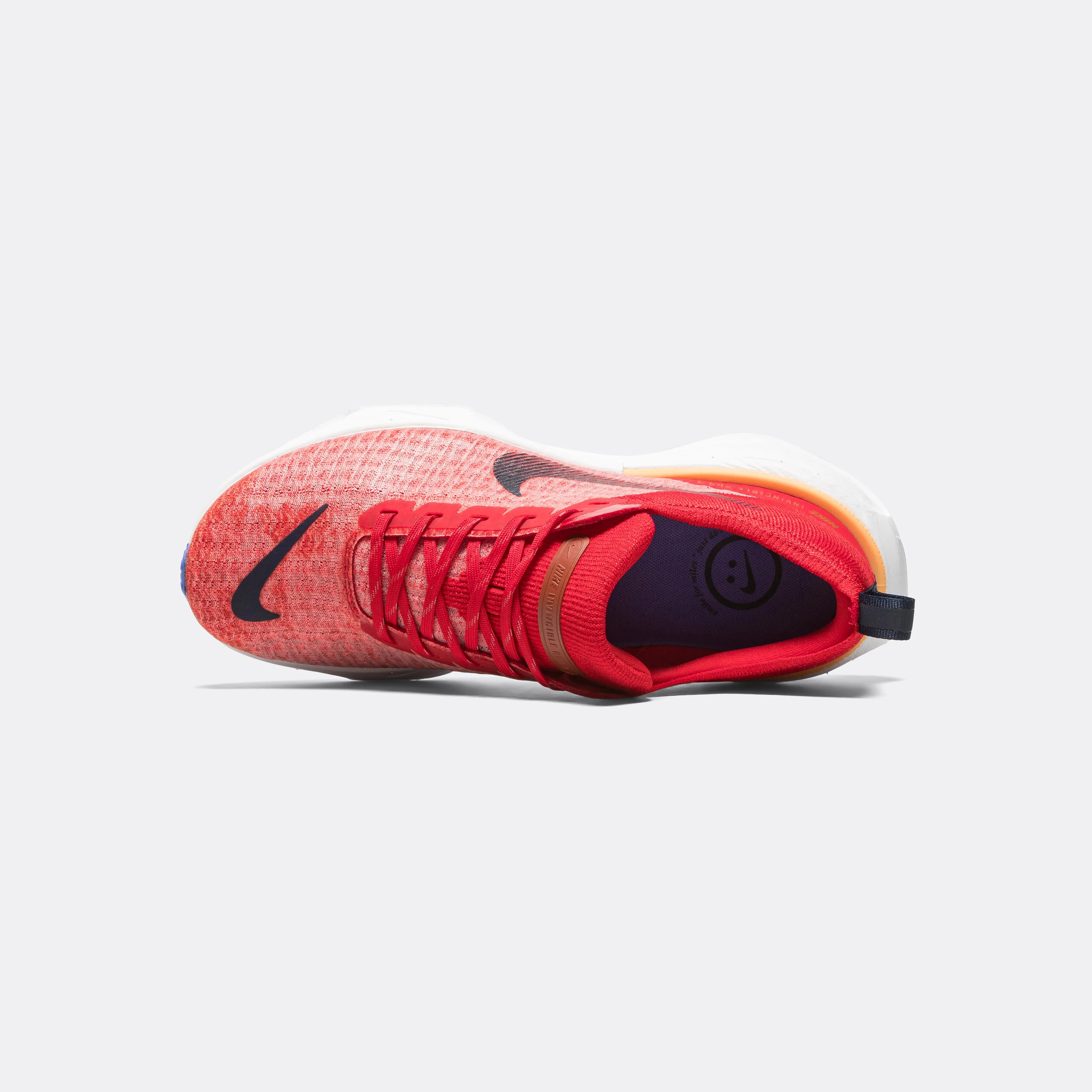 Mens ZoomX Invincible Run FK 3 - University Red/Midnight Navy-Blue Joy