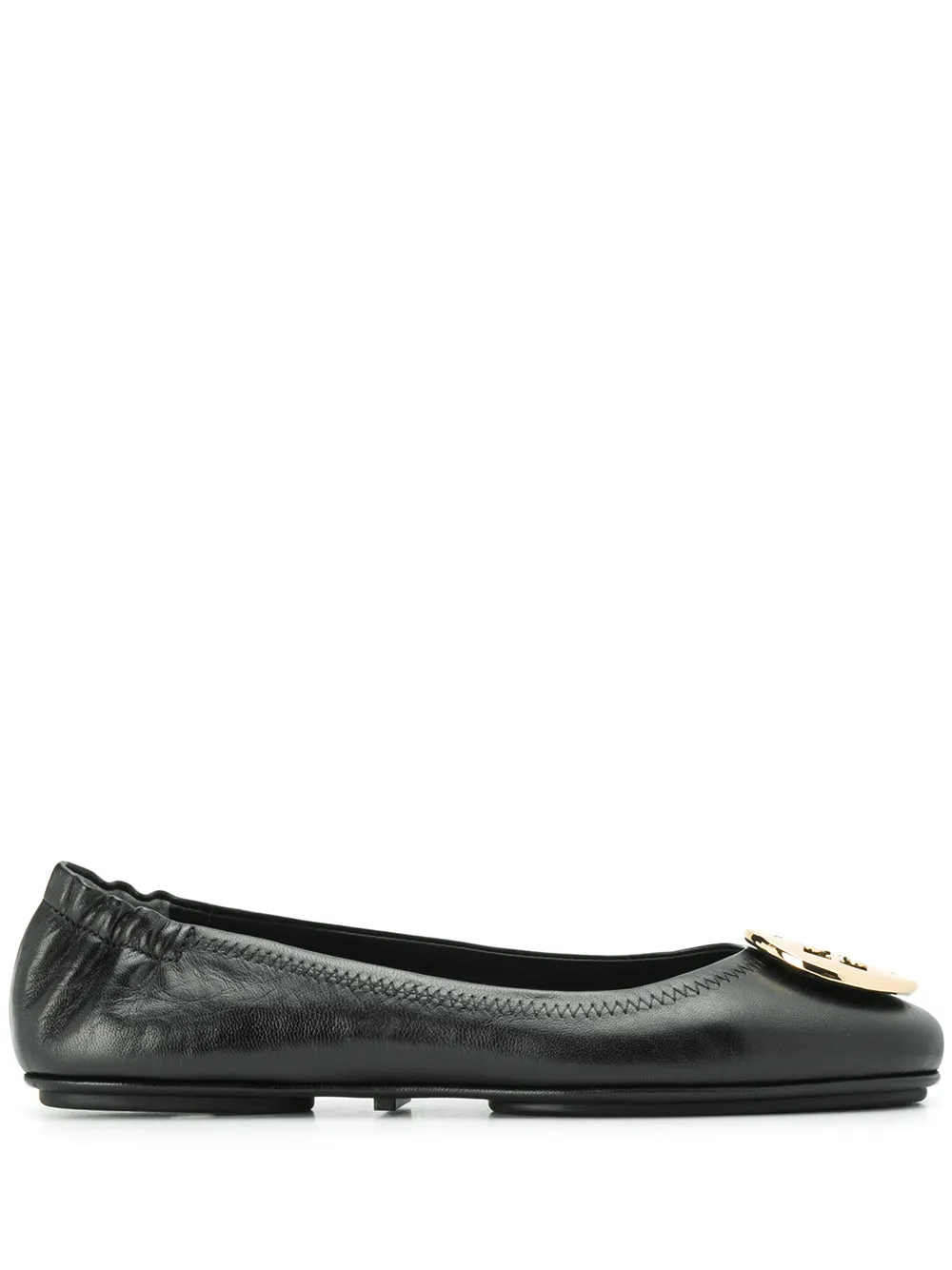 Minnie leather ballerina flats