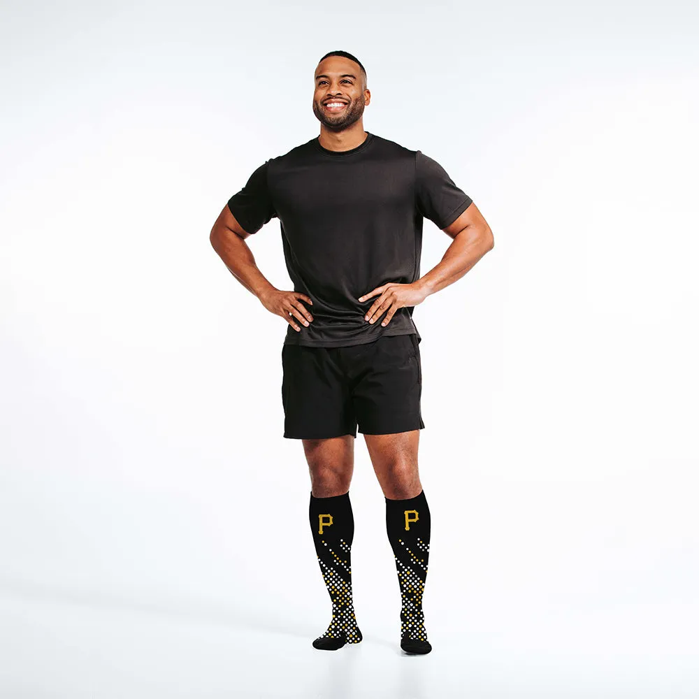 MLB Compression Socks, Pittsburgh Pirates - Scoreboard