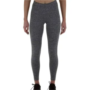 More Mile Train To Run Womens Long Running Tights - Grey