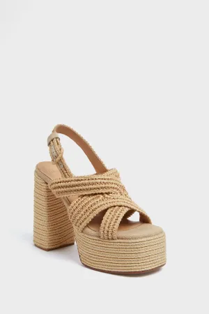 Natural Fulvia Heels