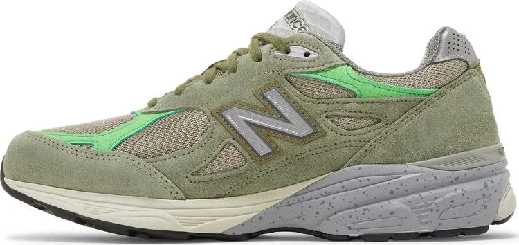 New Balance Patta x 990v3 Made in USA 'Keep Your Family Close' Sneakers, Green