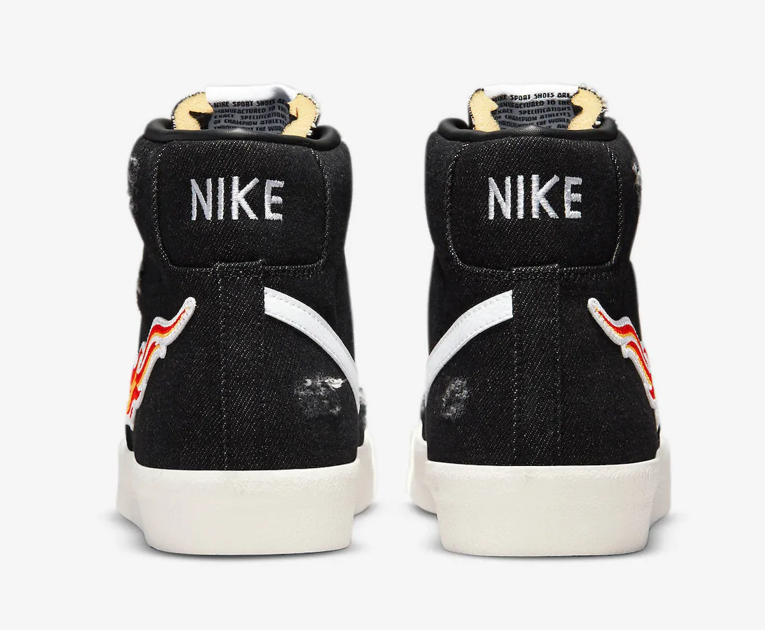 Nike Blazer Mid '77 VNTG Black Multi-color DQ7635-001