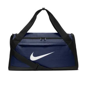 Nike Brasilia Small Duffel Bag Navy/White