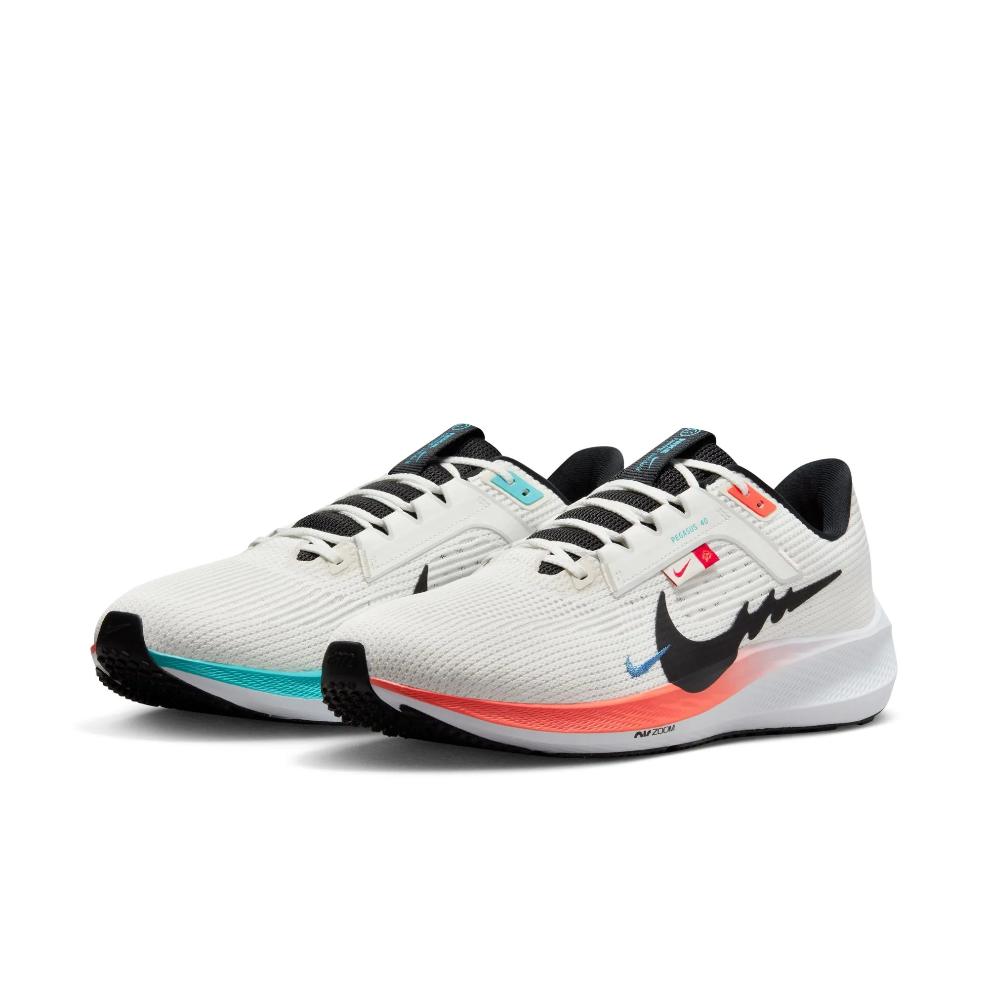 Nike Men's Pegasus 40 Running Shoes Sail / Black / White