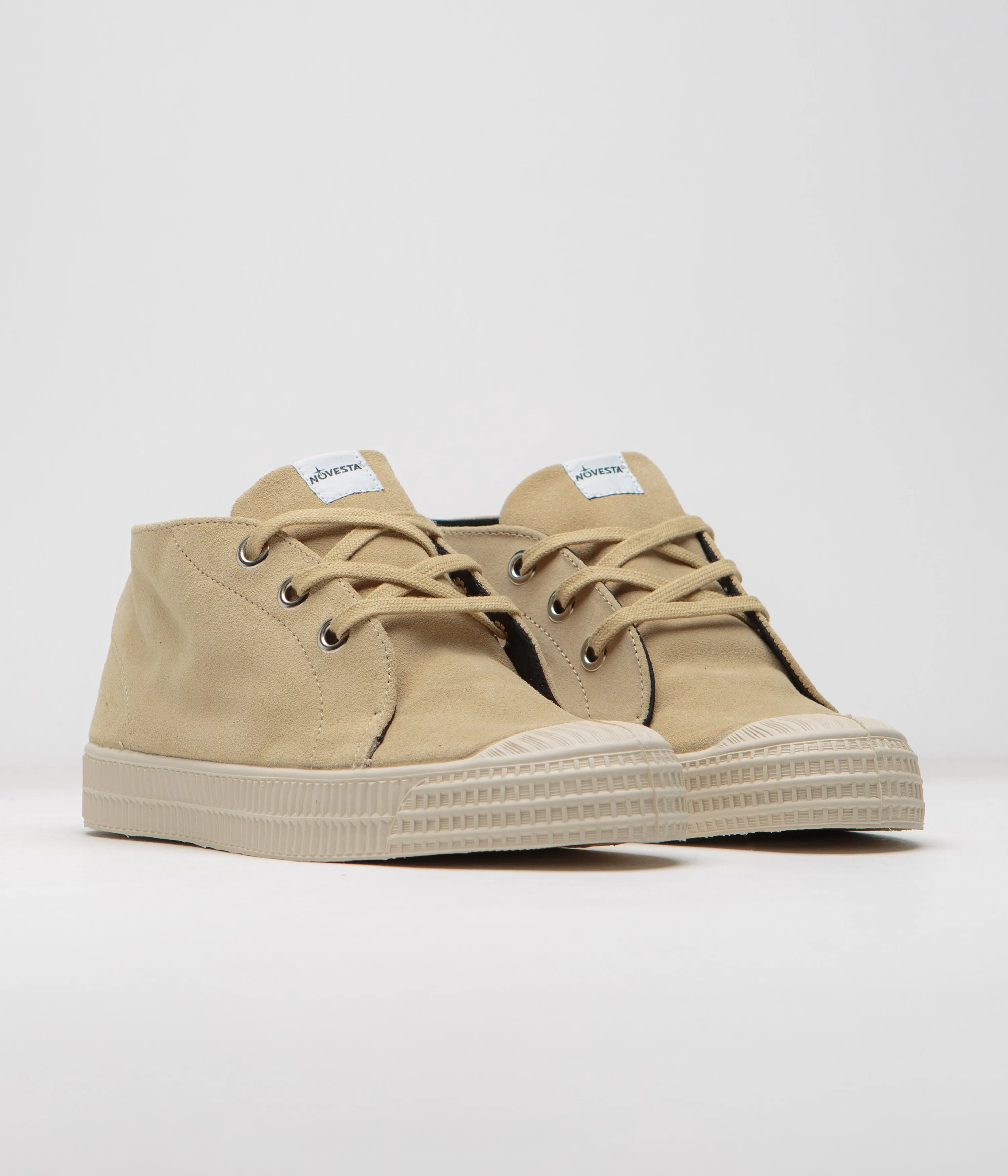 Novesta Star Chukka Suede Shoes - Mono Papyrus