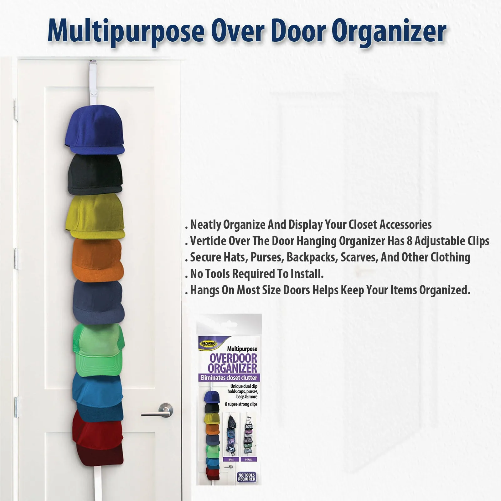 Over Door Organizer - Multipurpose Storage Solution