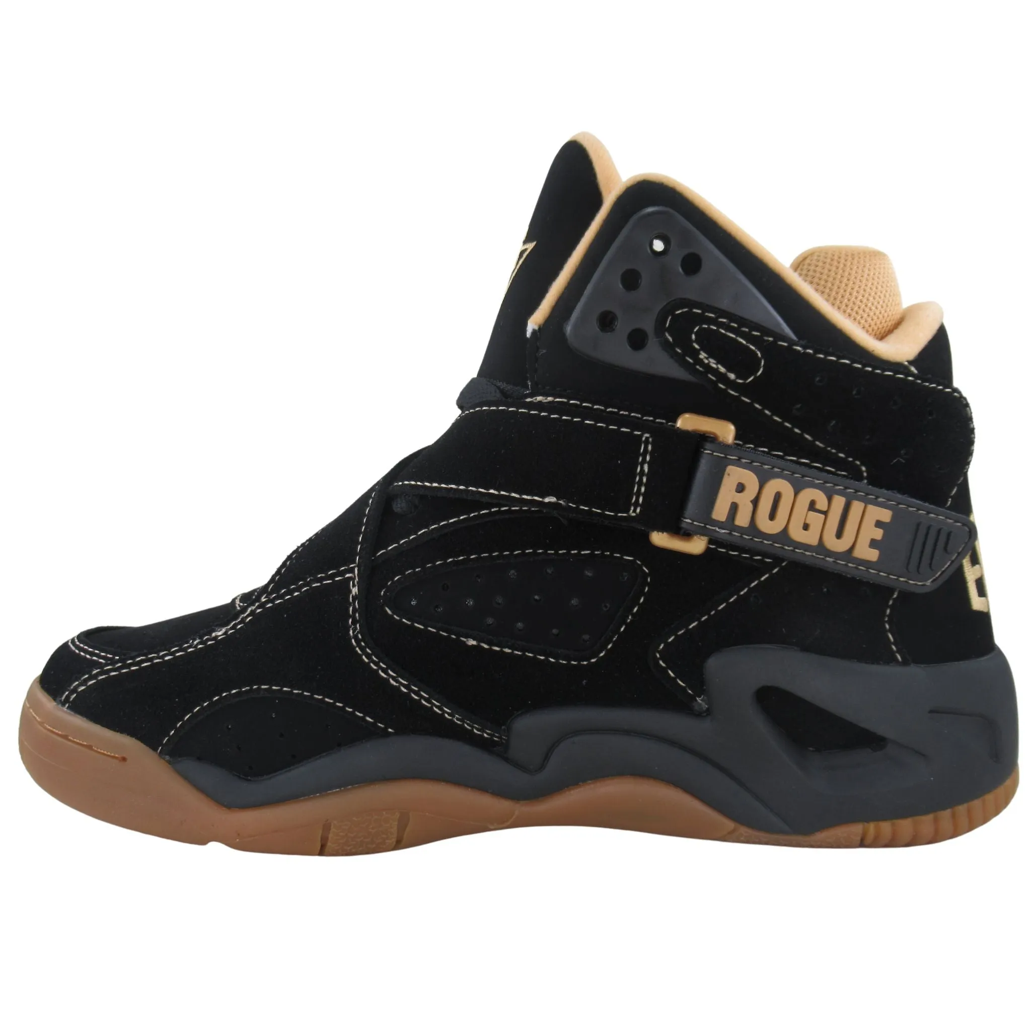 Patrick Ewing Athletics Men's 1BM02477-975 Rogue Basketball Shoes Black Gum