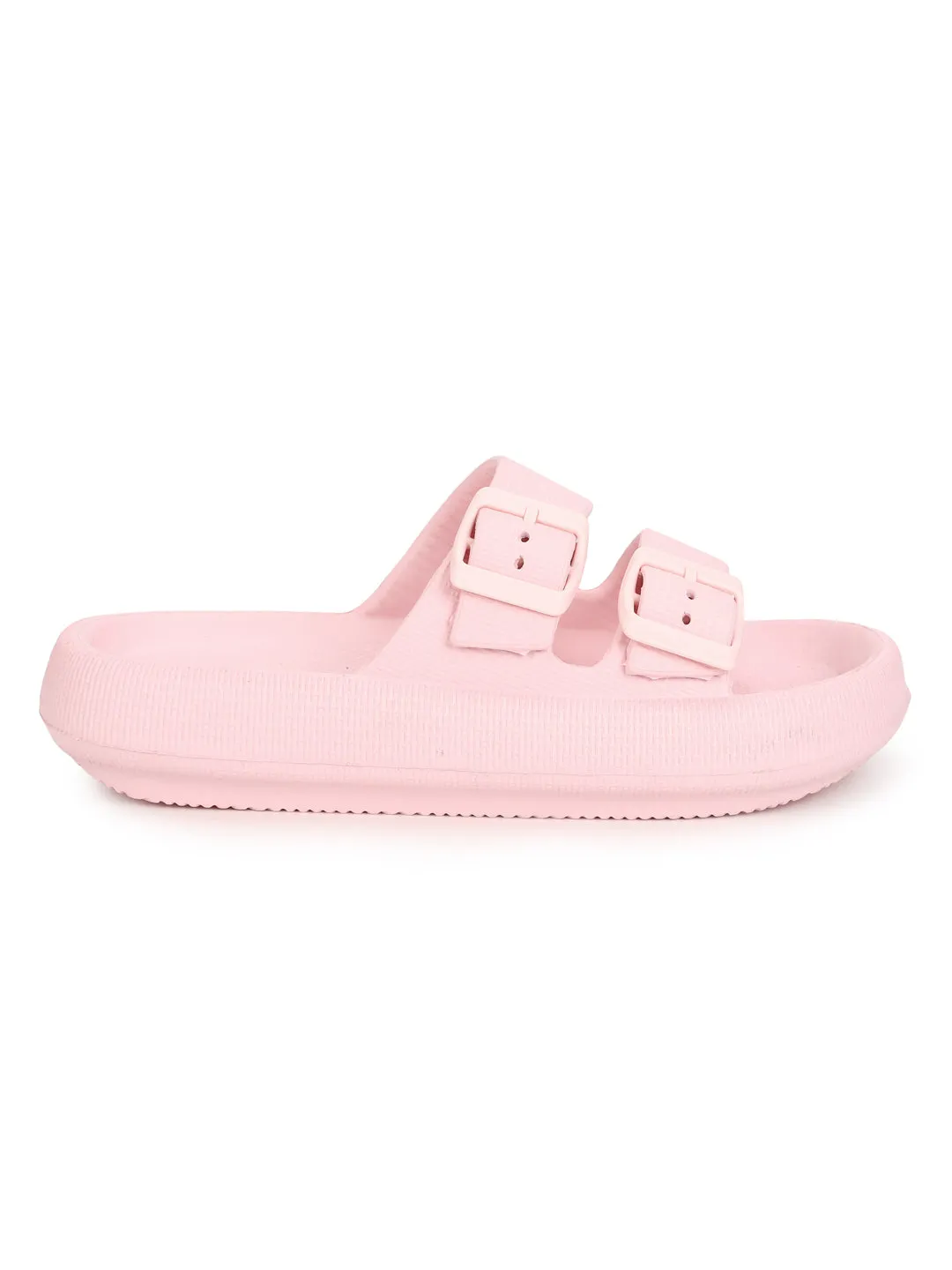 Pink PU Slip-On Flats (TC-RS3255-PNK)