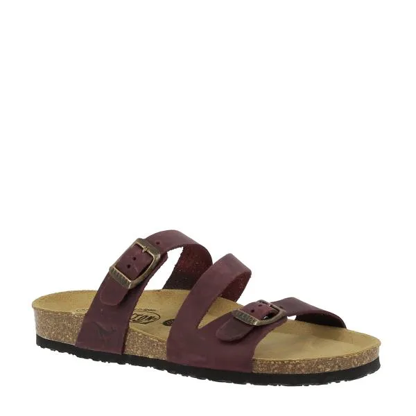 Plakton 181210 Burgundy Women's Sandals