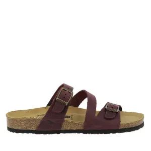 Plakton 181210 Burgundy Women's Sandals