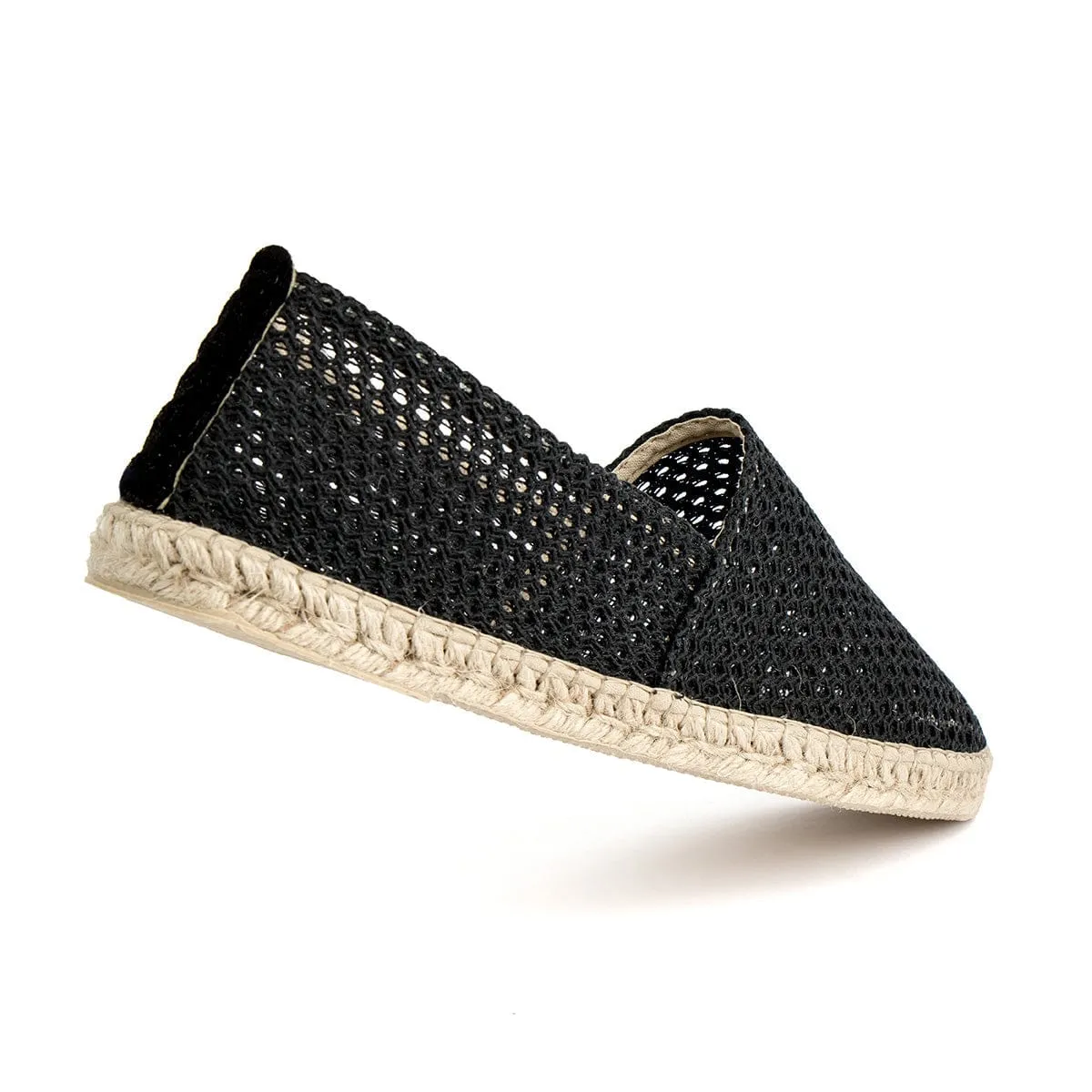 RC Unisex Vegan Espadrilles | Black